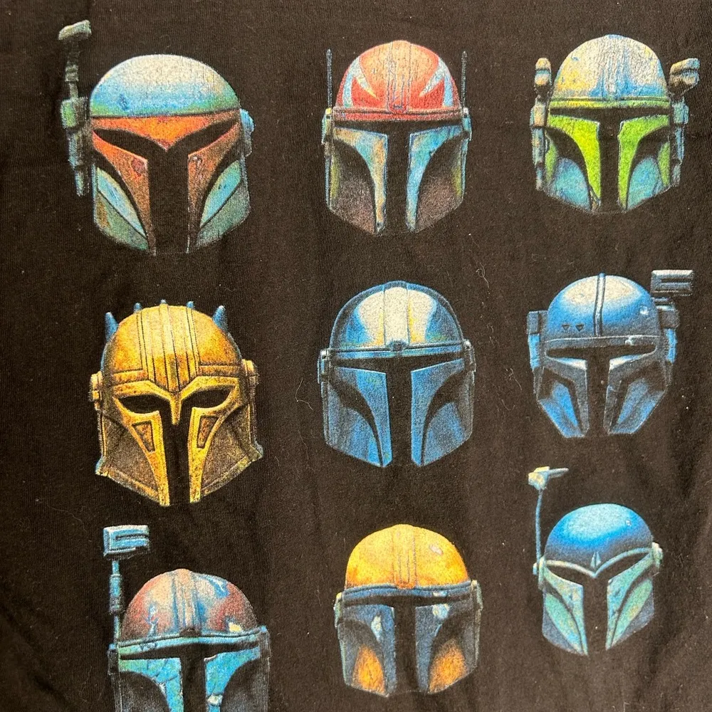 Star Wars Black Long Sleeve Tee with Unique Sleeve Design - Image 4