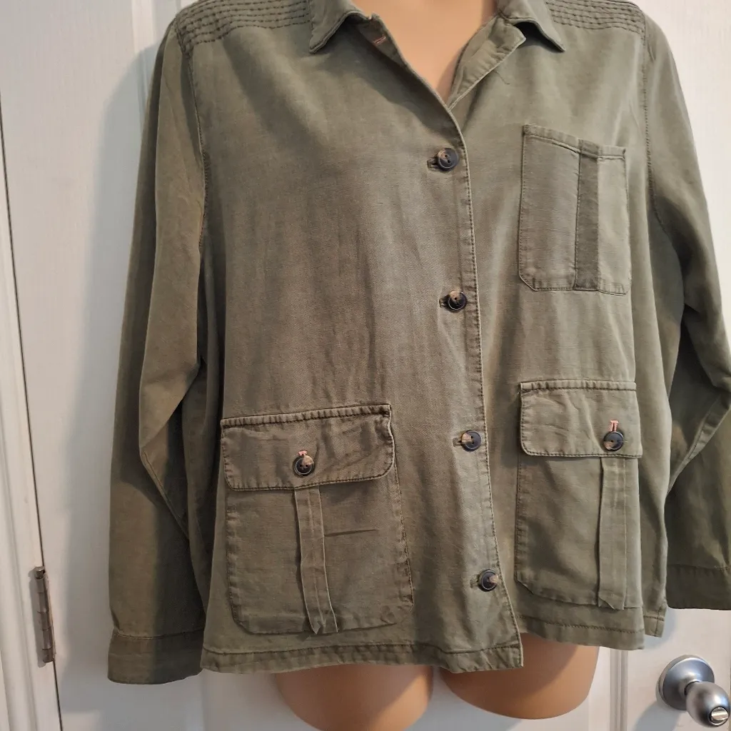 Maurices XXL Olive Green Women's Jacket - Image 3