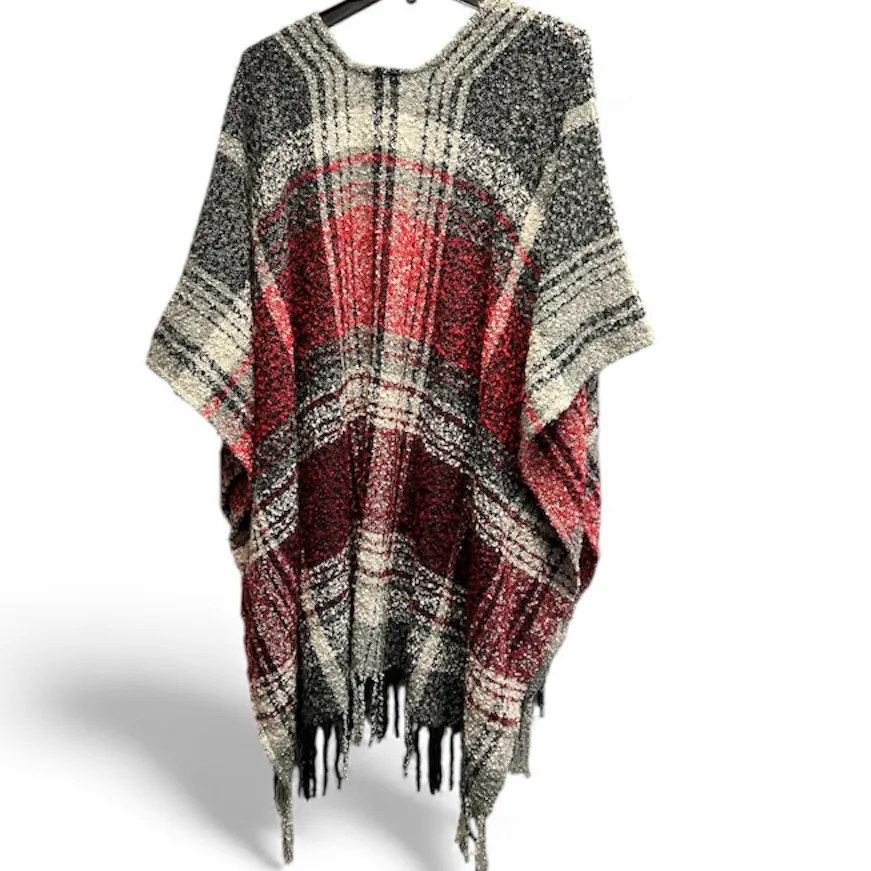 Woolrich Plaid Wrap with Fringe Accents - Image 2