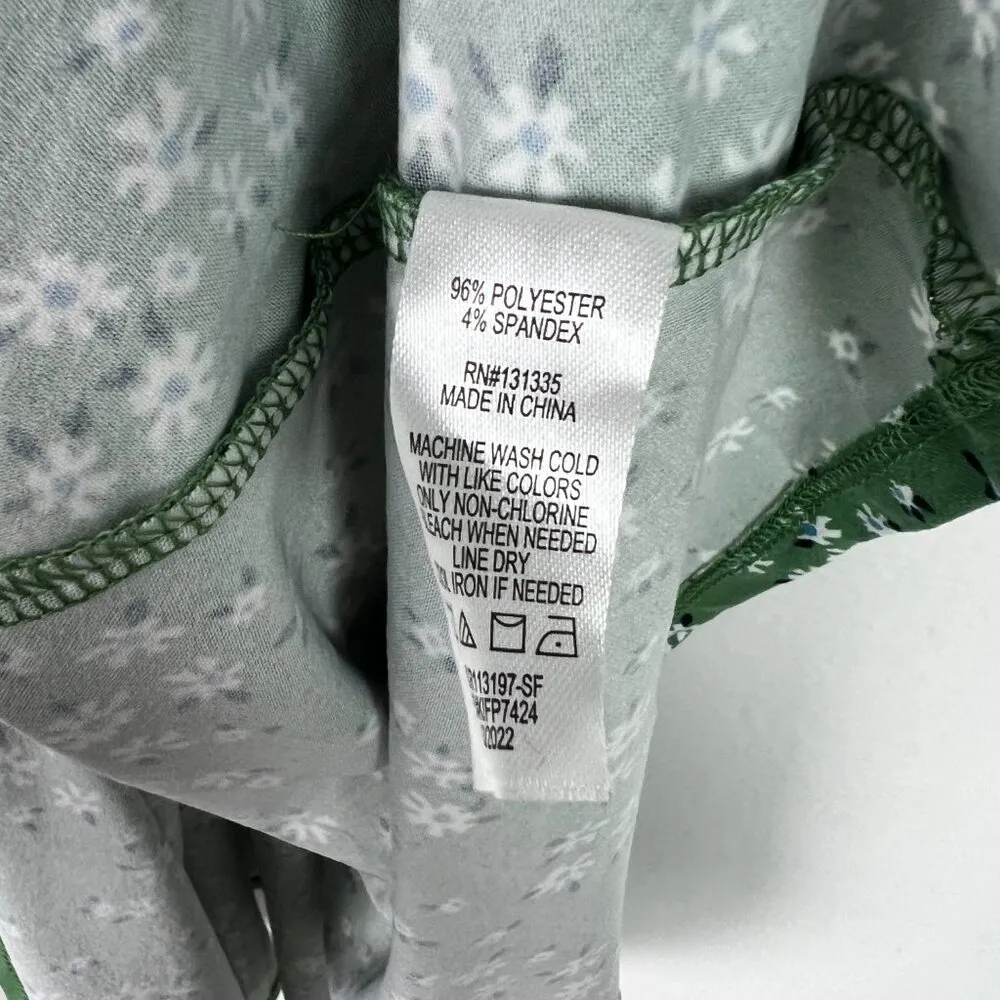 NWOT Stitch Fix Desiree Strappy Floral Sleeveless Dress Green Size Large L NEW - Image 6
