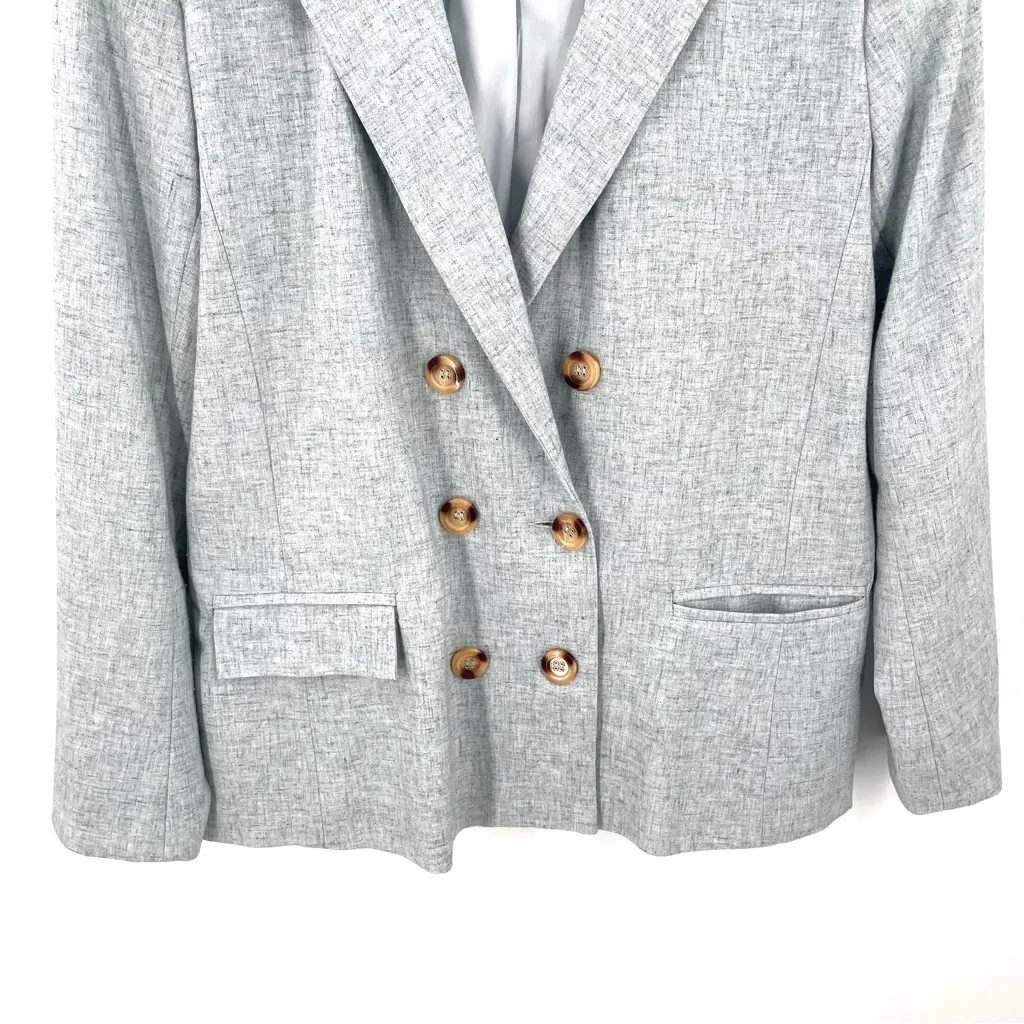 Anthropologie Bishop And Young Free Spirit Montecito Blazer In Paradise Gray - Image 5