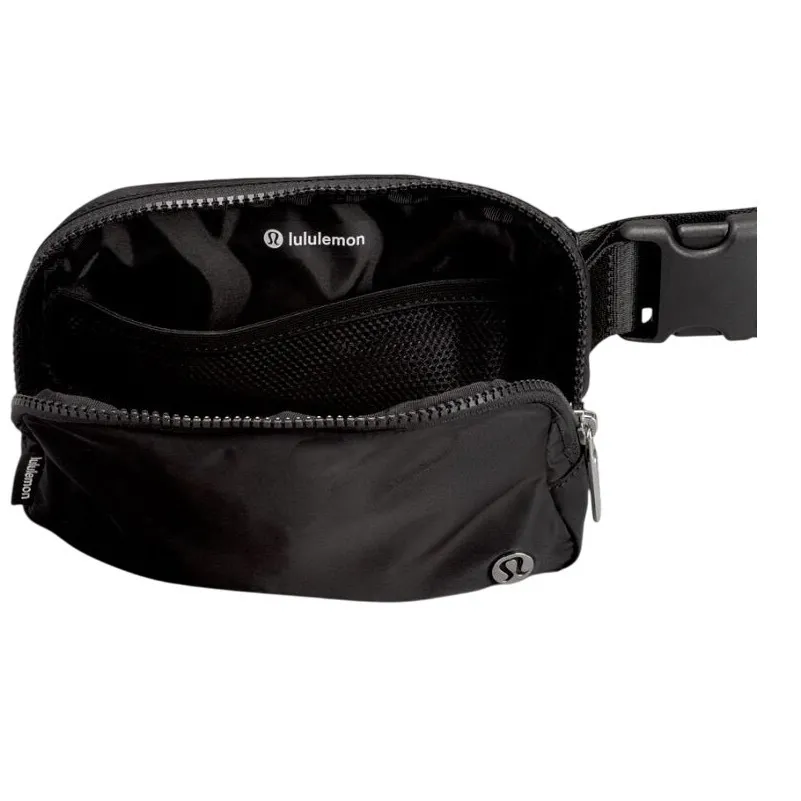 Lululemon Everywhere Belt Bag Black Nylon Fanny Pack Lumbar Pouch - Image 4