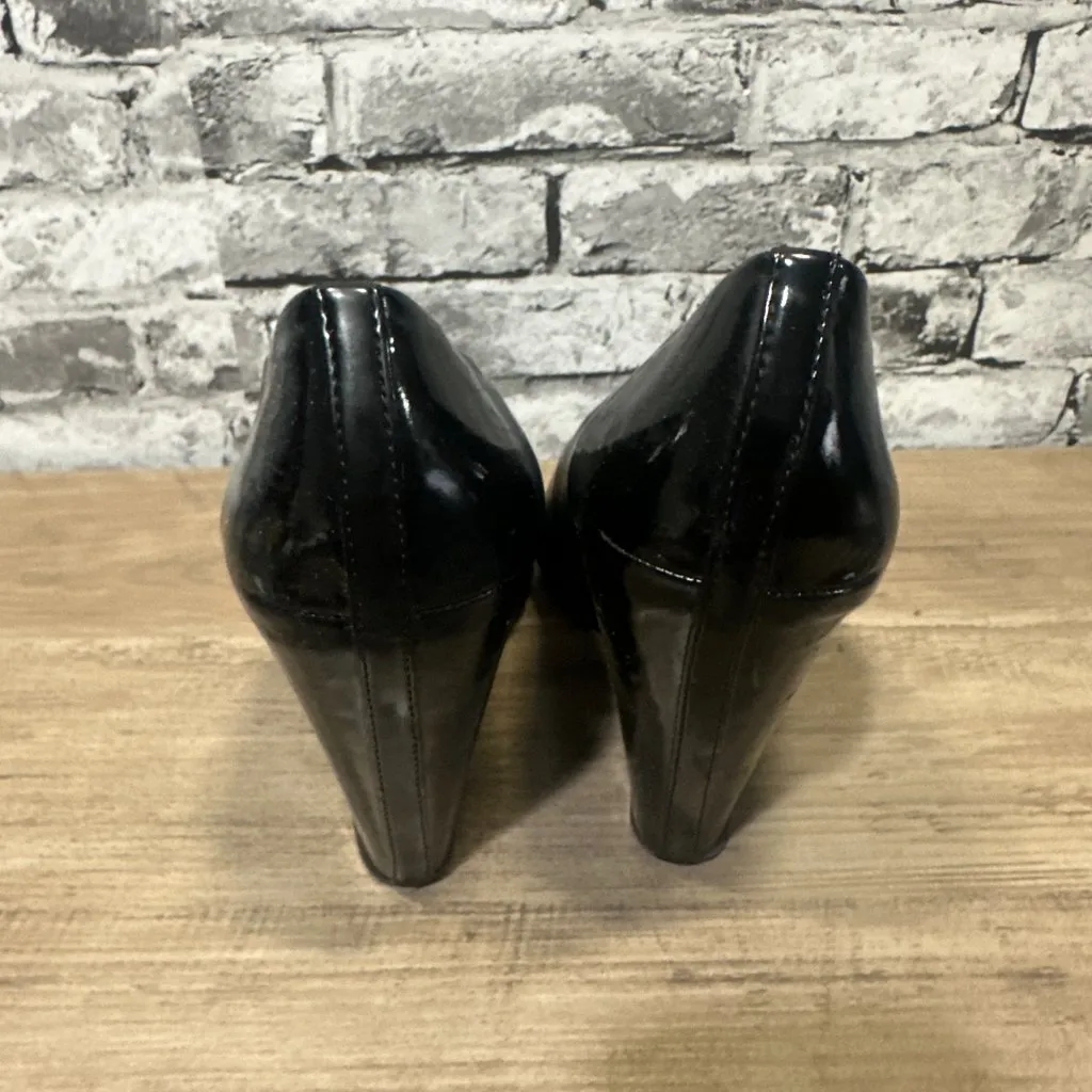NWT ALDO Black Wedge Heels in Box "Melquist 97" Size 41B IN BOX - Image 5