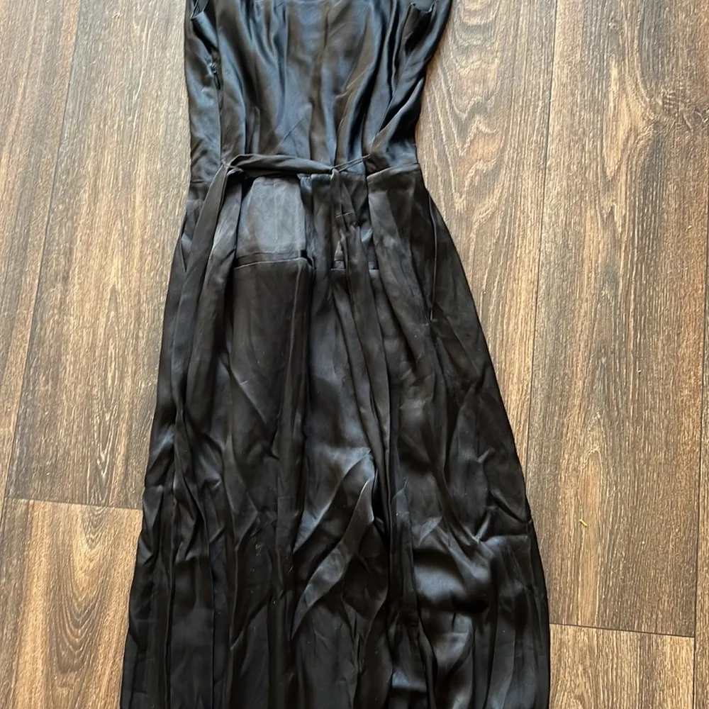 L’Agence Rannah Cowl-Neck Tie-Waist Silk Jumpsuit - Image 7