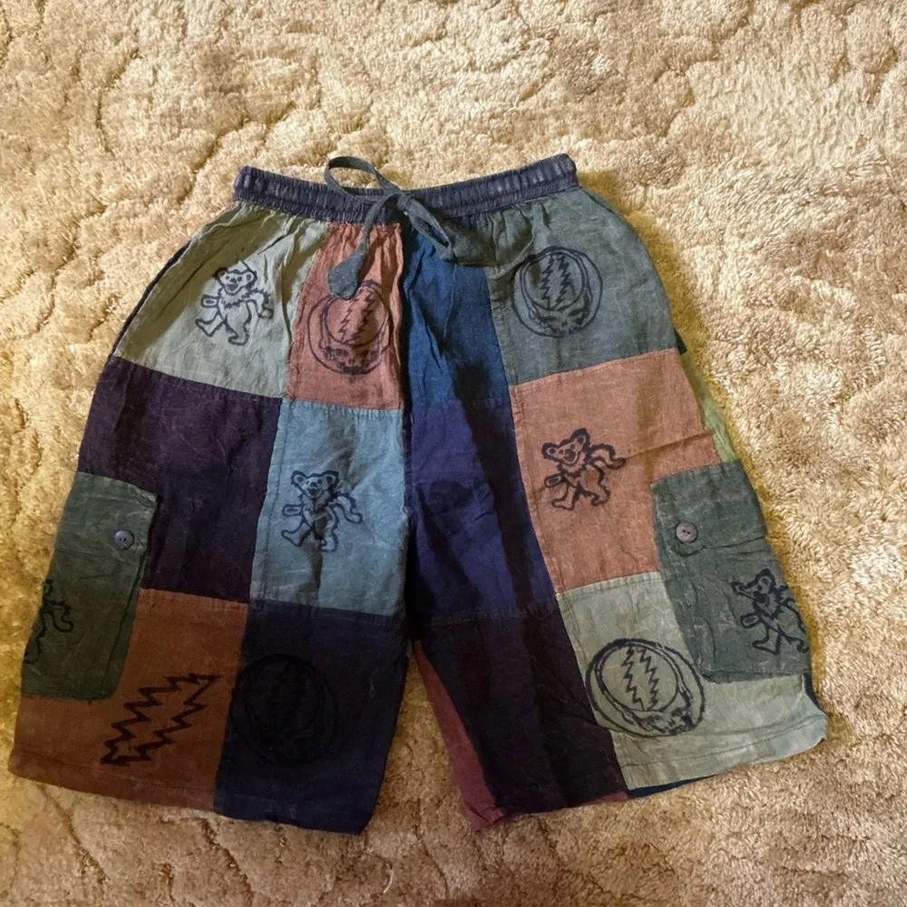Grateful Dead Old School Patchwork Shorts - Image 7
