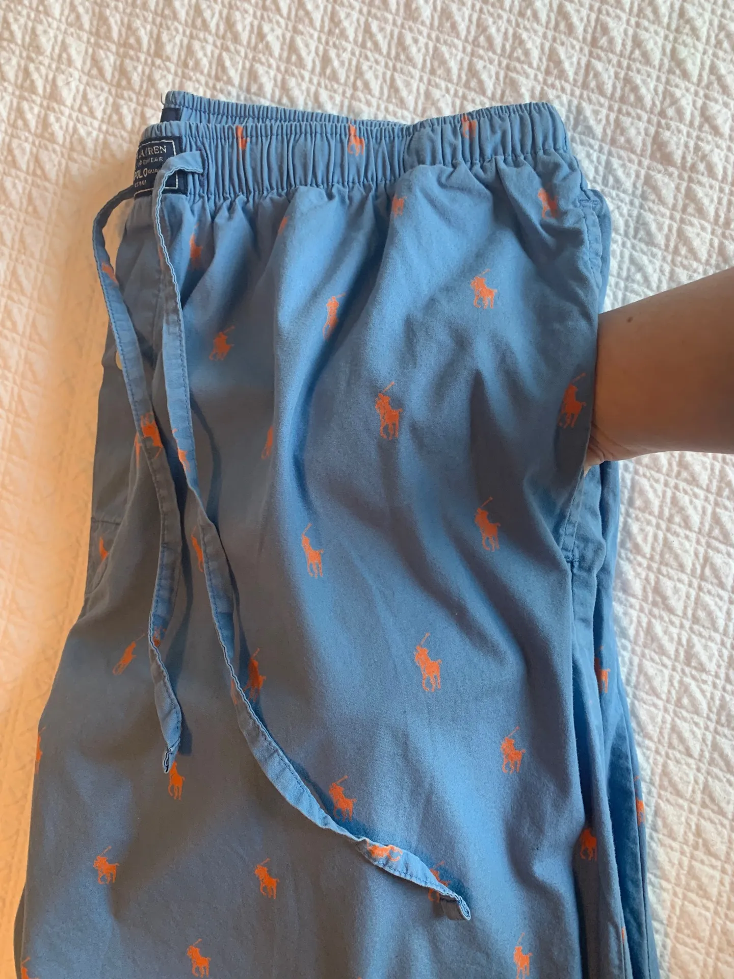 Polo Ralph Lauren Blue Men's Sleepwear Pants - Image 4