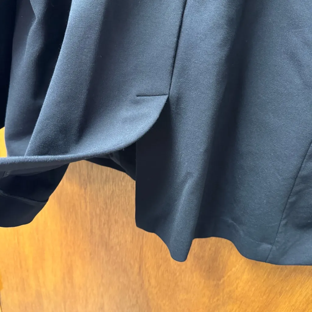 SPANX Perfect Collarless Blazer Long Sleeve Single Button Jacket Black 3X - Image 4