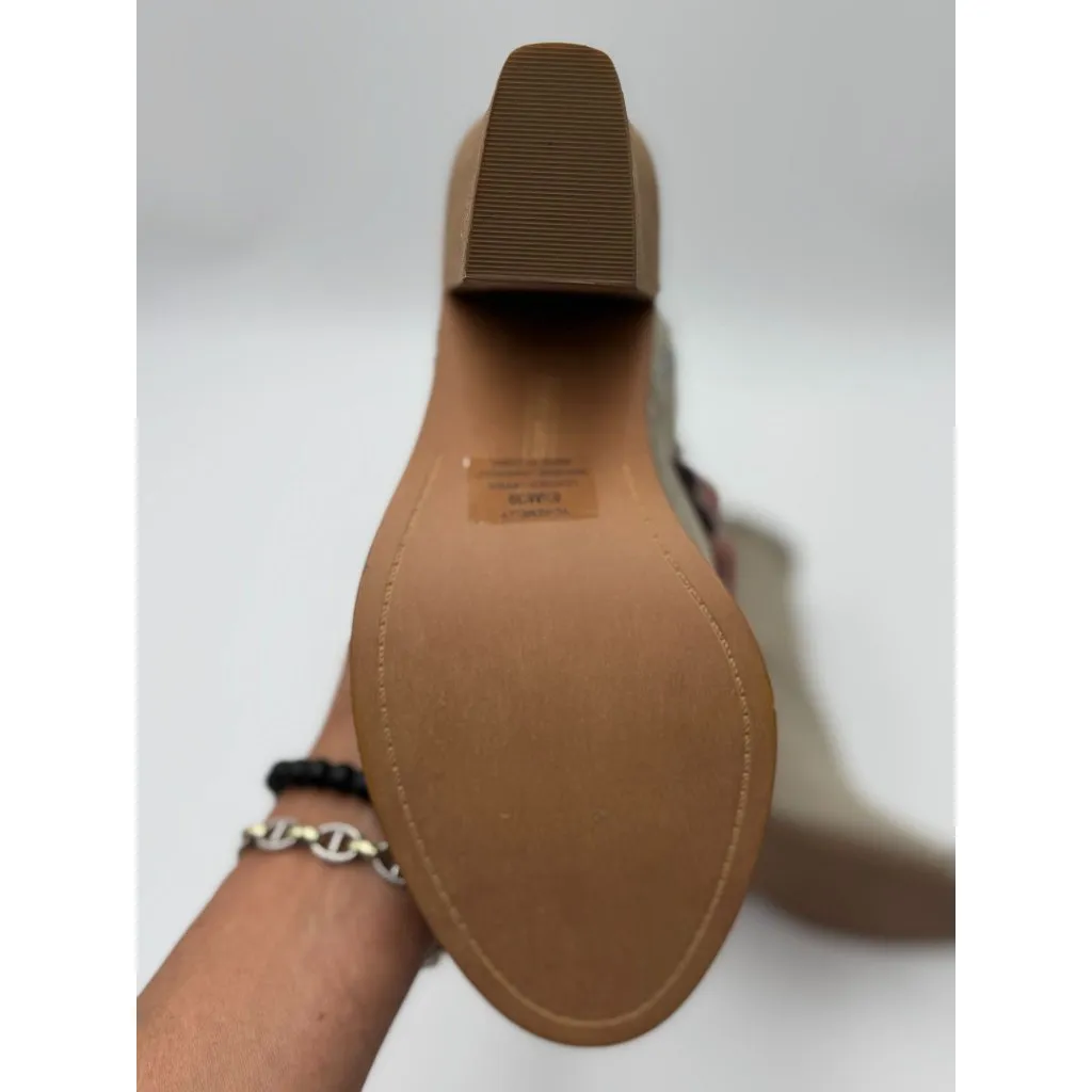 NEW VINCE CAMUTO Womens 8.5 Suede Block Heel Ankle Boots Grey Western Chic Shoes - Image 15