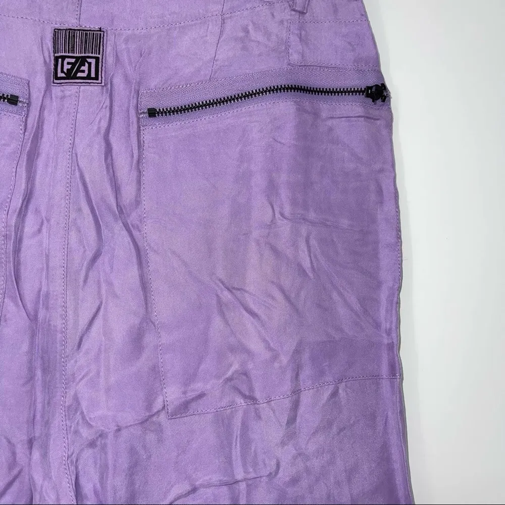 LF THE BRAND CARGO STYLE LIGHT PURPLE LIGHTWEIGHT PANTS SIZE 8 - Image 79