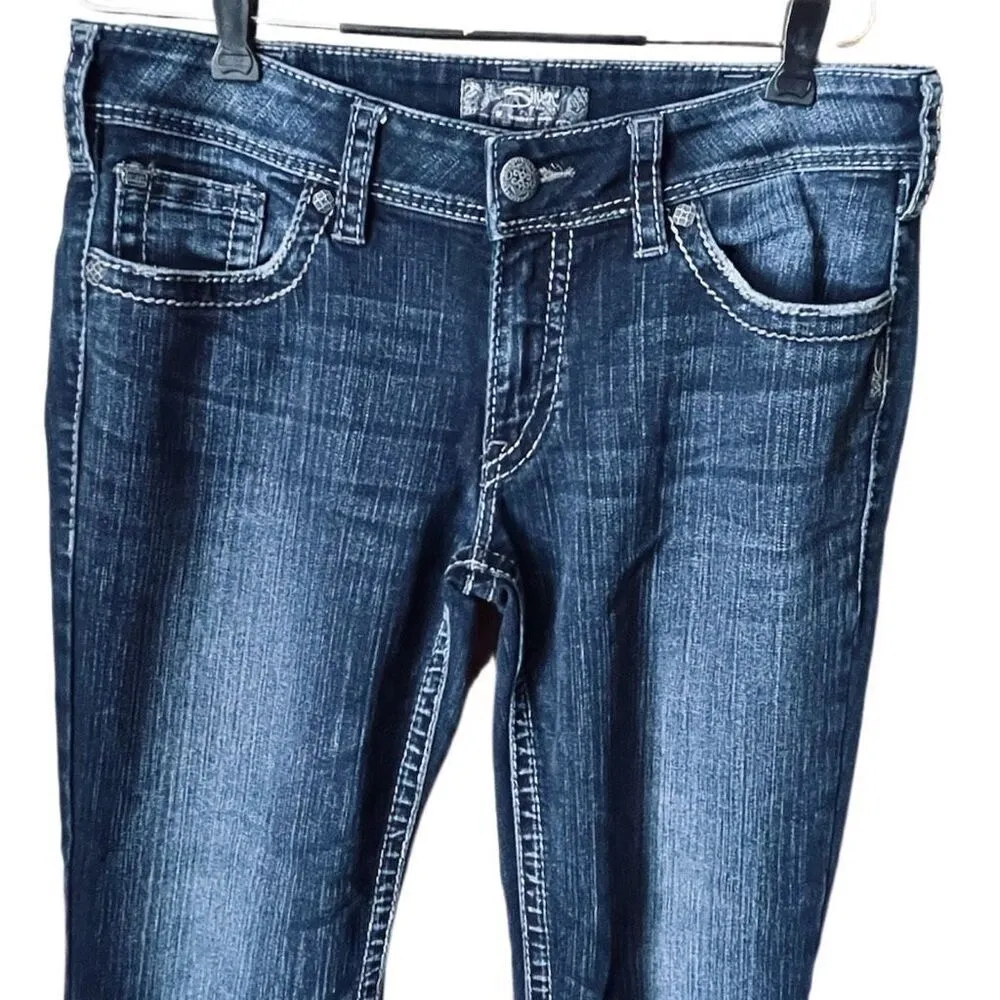 Silver Jeans Co, Suki Surplus Woman’s W32 jeans Blue Size 14 - Image 3