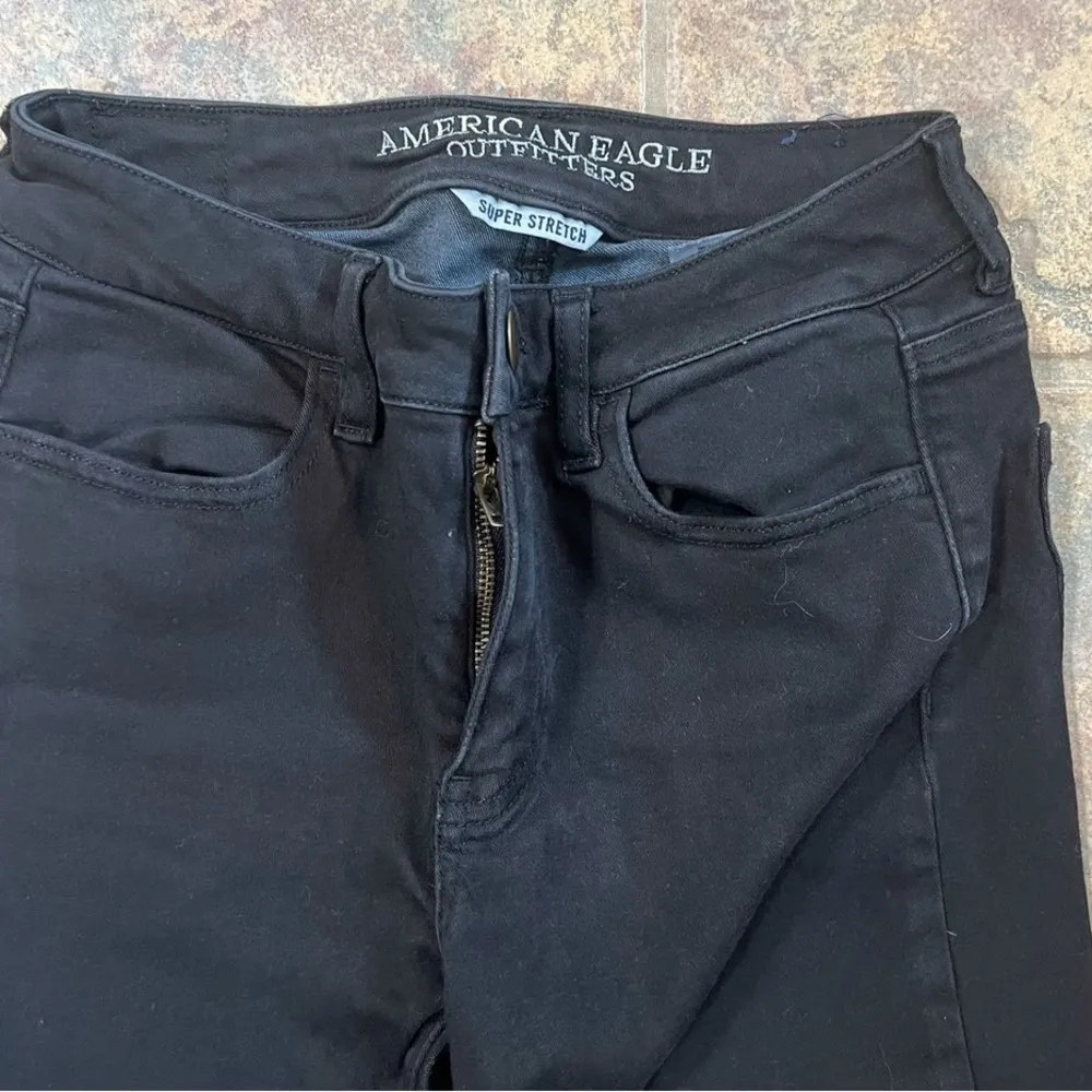 american eagle | high rise crop jeggings | size 4 - Image 5