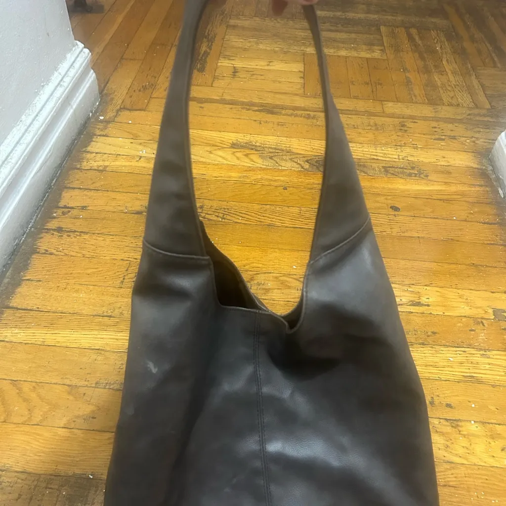 H&M COATED SHOULDER BAG - Image 5