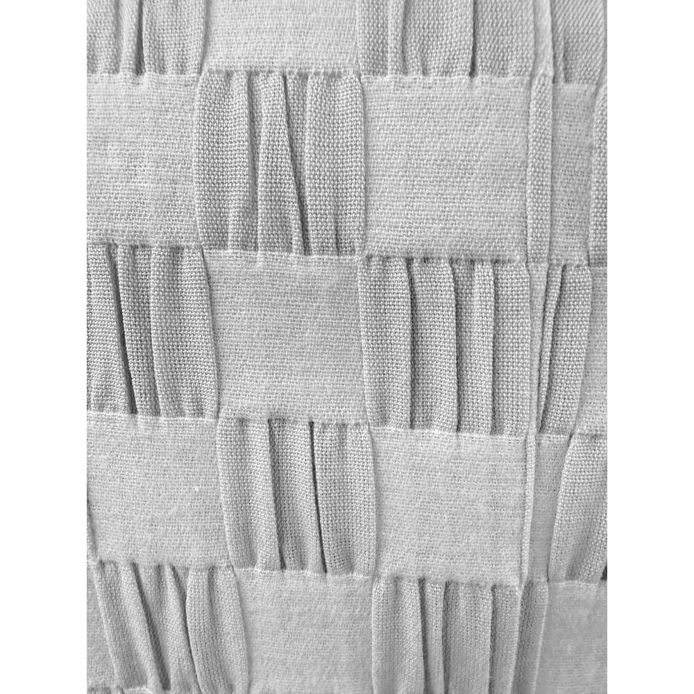 NOS Marimekko Cyrena 2 Kukko Ja Kana Dress White Sz M Dress Wht/Gry Check Size M - Image 7