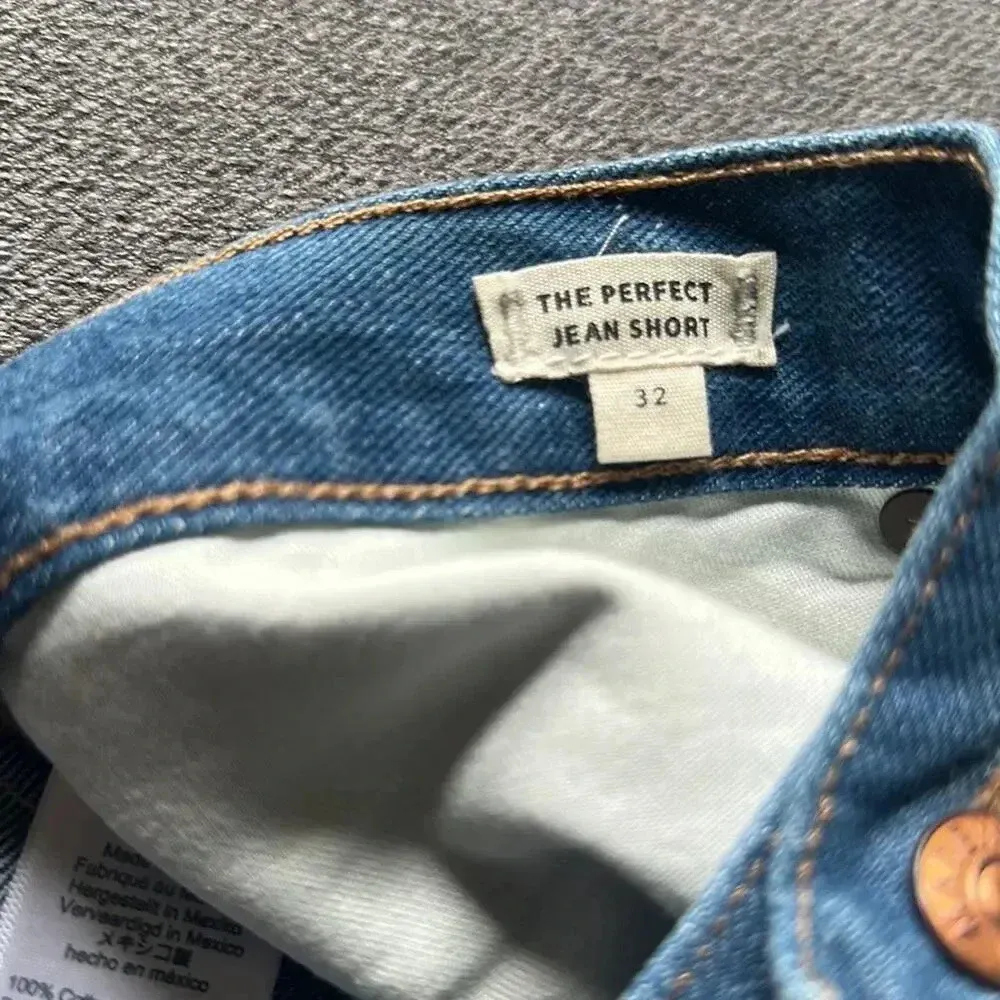 Madewell The Perfect Jean Short Size 32 NWT - Image 7