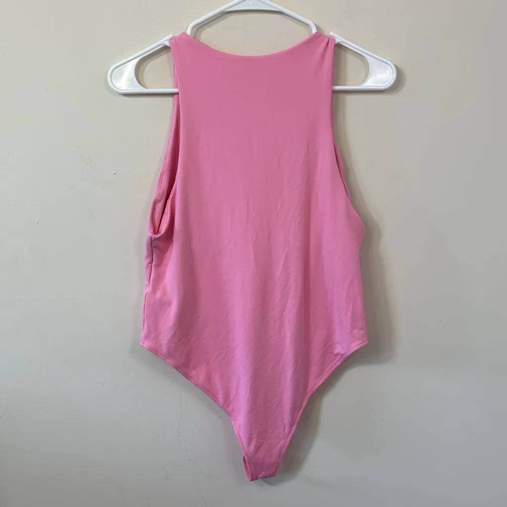 ZARA Halterneck Double Lined Bodysuit Size Large - Image 6