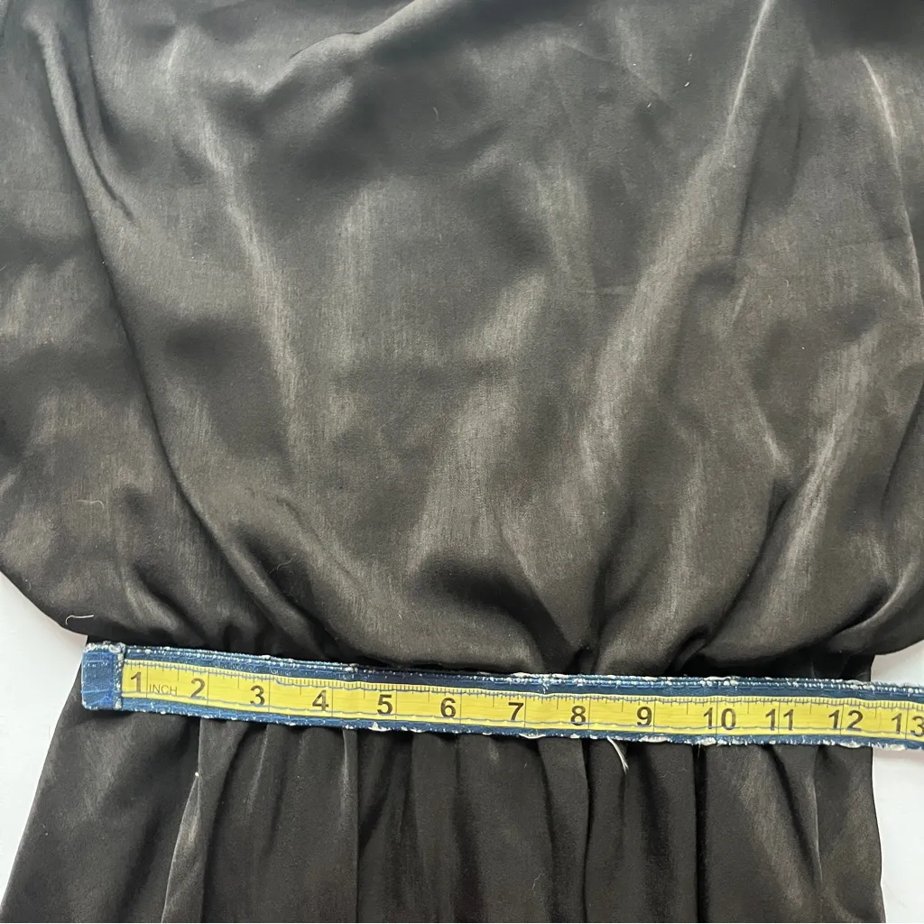 Vintage Elegant Black Women's Dress Size M - Image 6