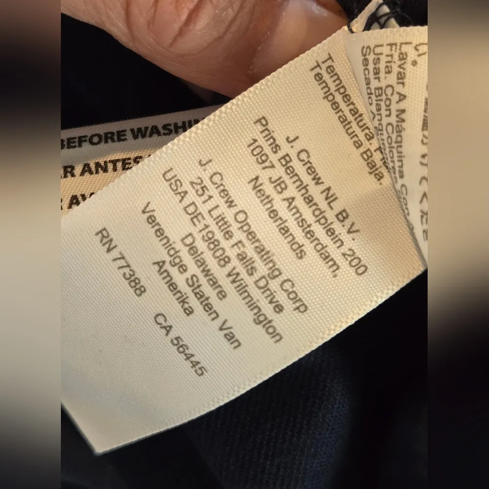 Navy Blue Pintuck Sweatpants Casual Pants Size Medium - Image 12