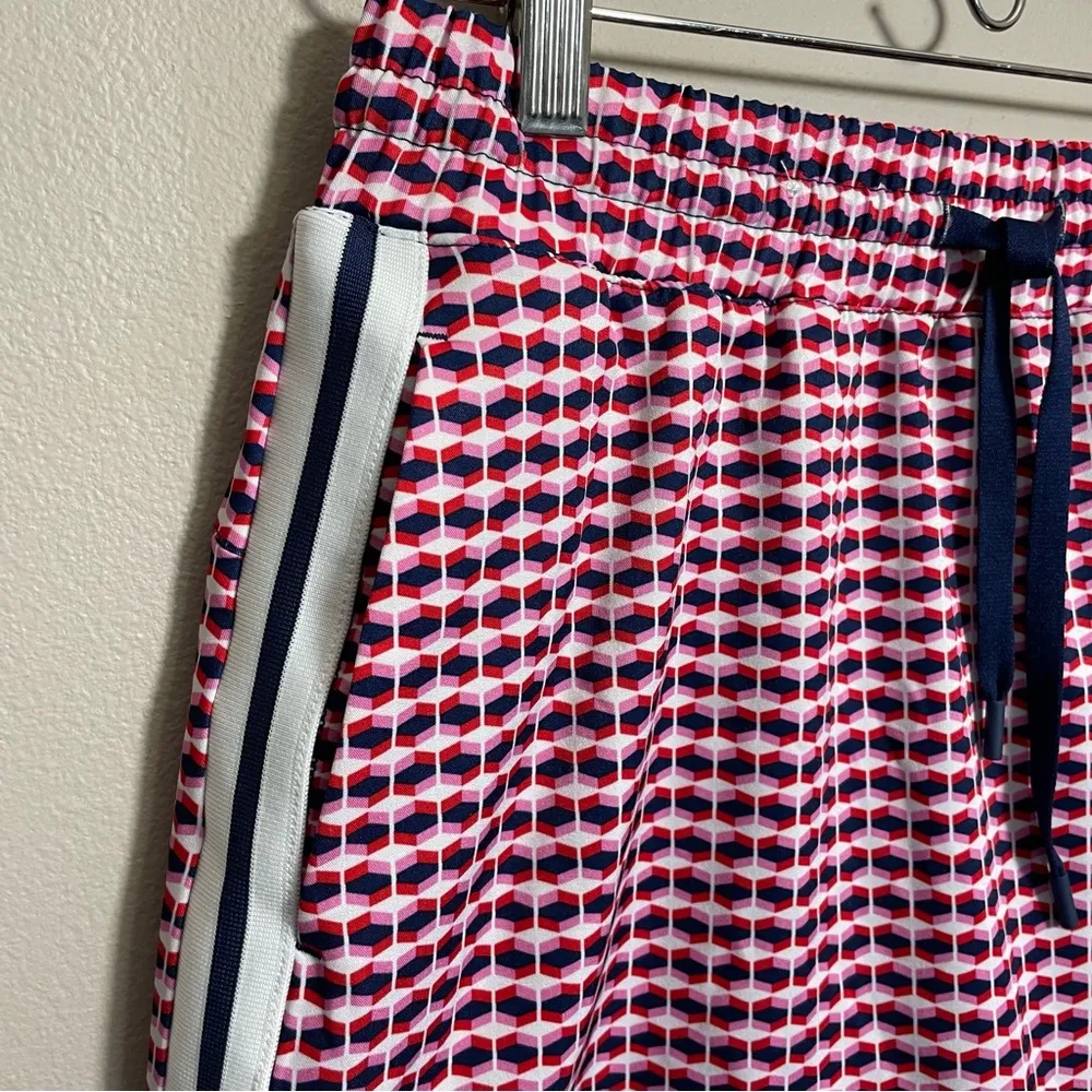 Lady Hagen Off to the Races Retro Geo Cherry Red Golf Active Skort NEW w/tags - Image 12