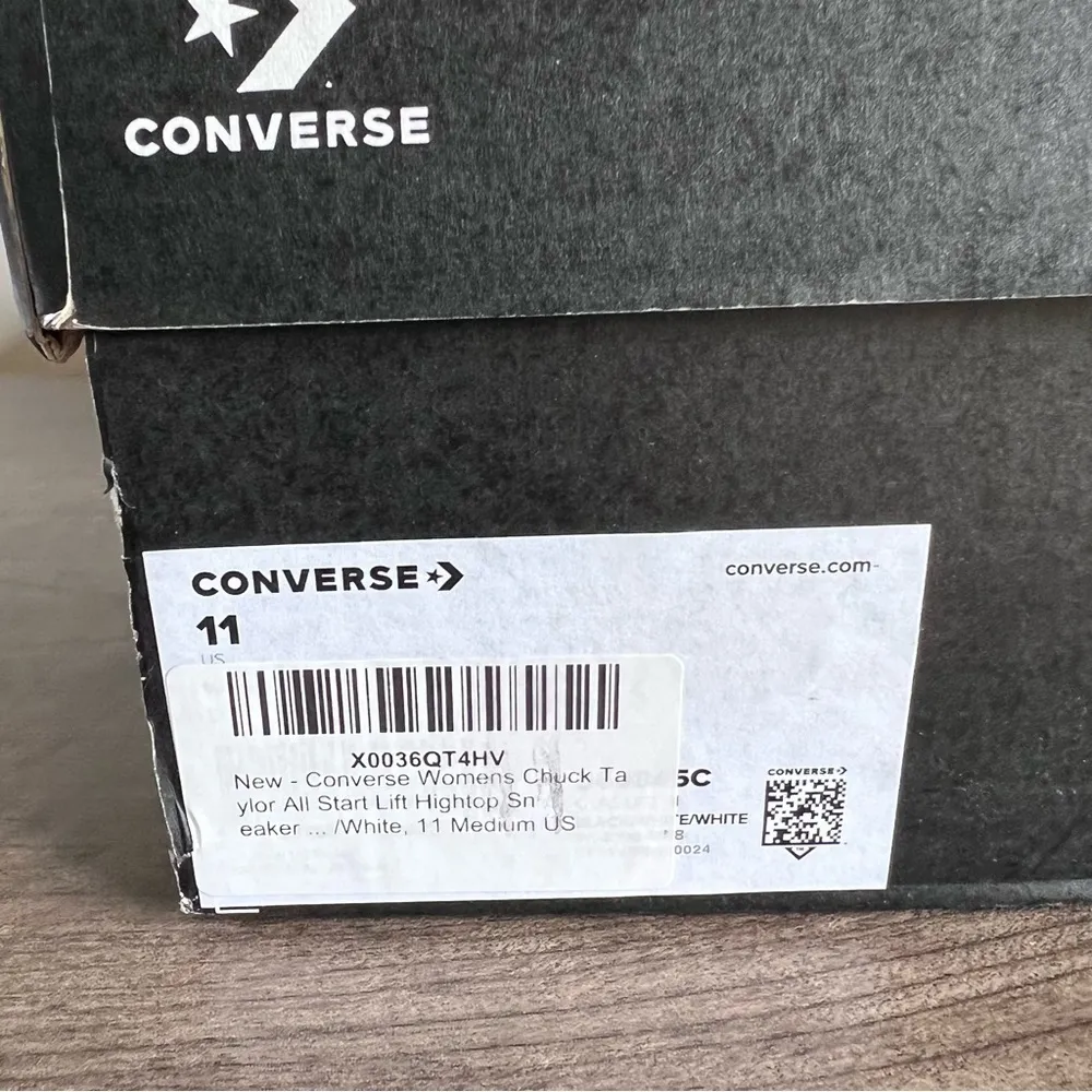 Converse NEW Chuck Taylor All Star Lift Hi Women's Shoe Size 11 #B1357 - Image 2