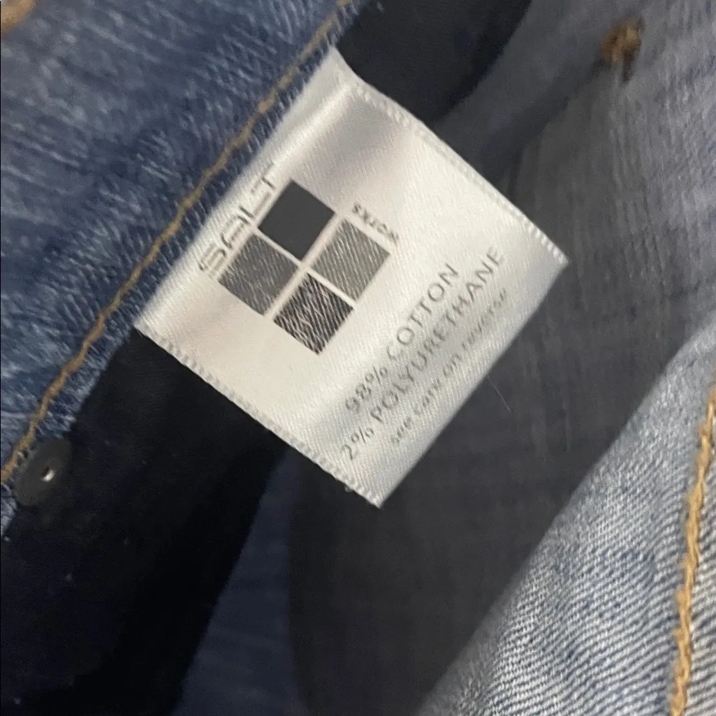 Salt Works Blue Boot Cut Jeans Size 30 - Image 4