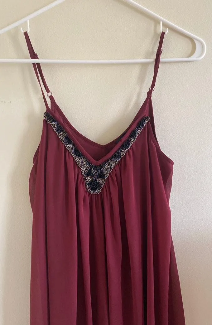 Maroon Dress - Image 3