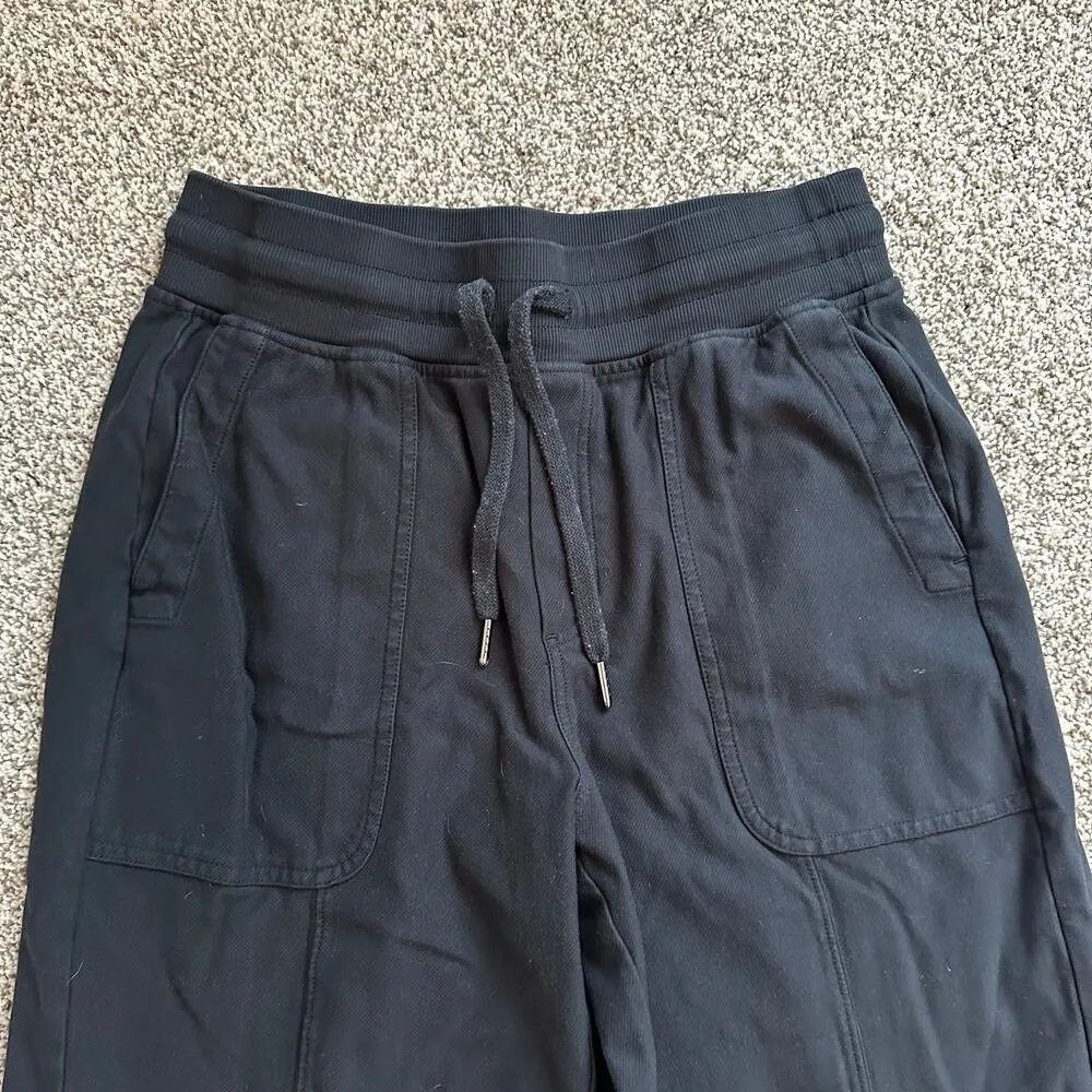 Athleta black jogger sweat pants size S - Image 3