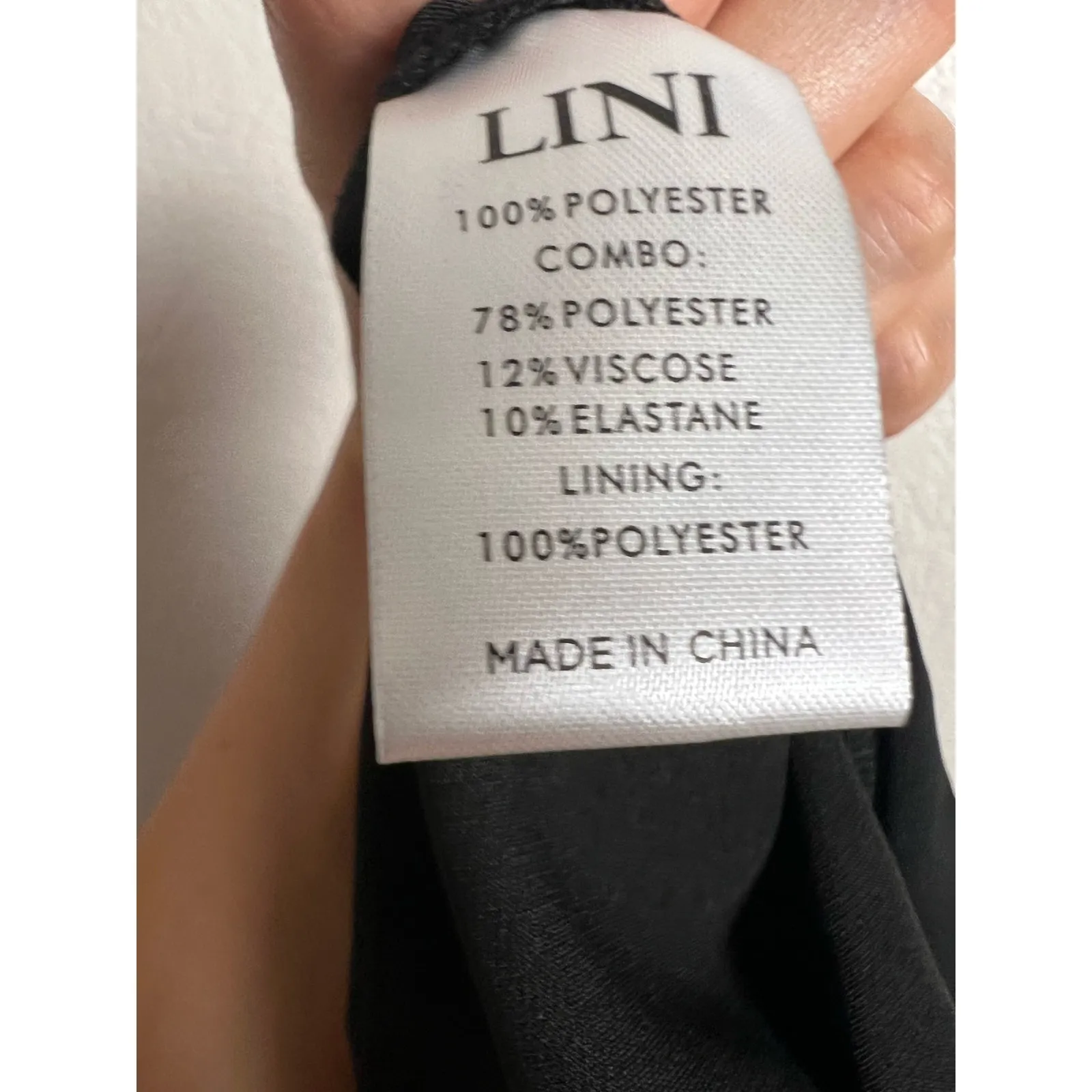 LINI Black Stella Sequin Faux Wrap Surplice Long Sleeve Party Jumpsuit Size XS - Image 11