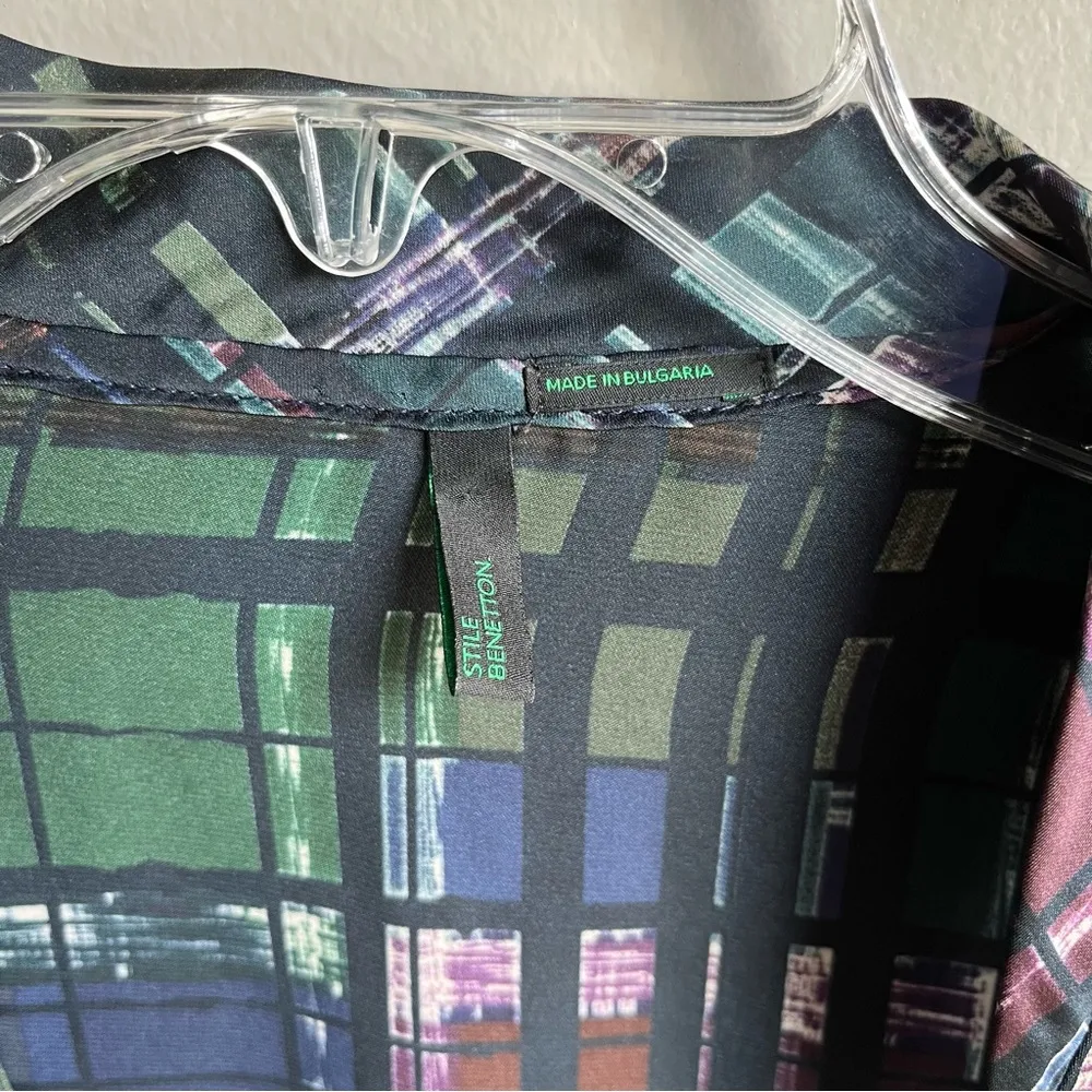 Stile Benetton Plaid Dress - Image 2