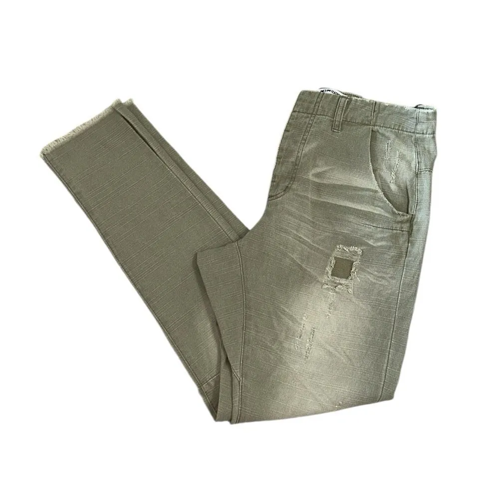 One Teaspoon Green Relaxed Pants(Size 24) - Image 4