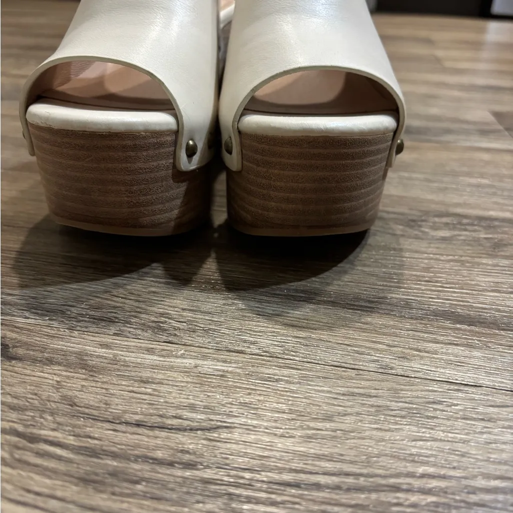 Altar’d State Cream Wedges - Image 4