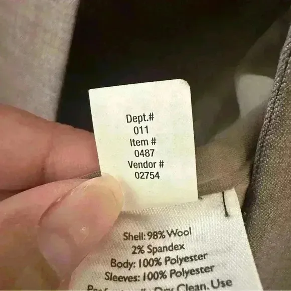 Eddie Bauer Blazer‎ Wool Blend Womens Size 2 Brown Casual Formal Timeless - Image 14