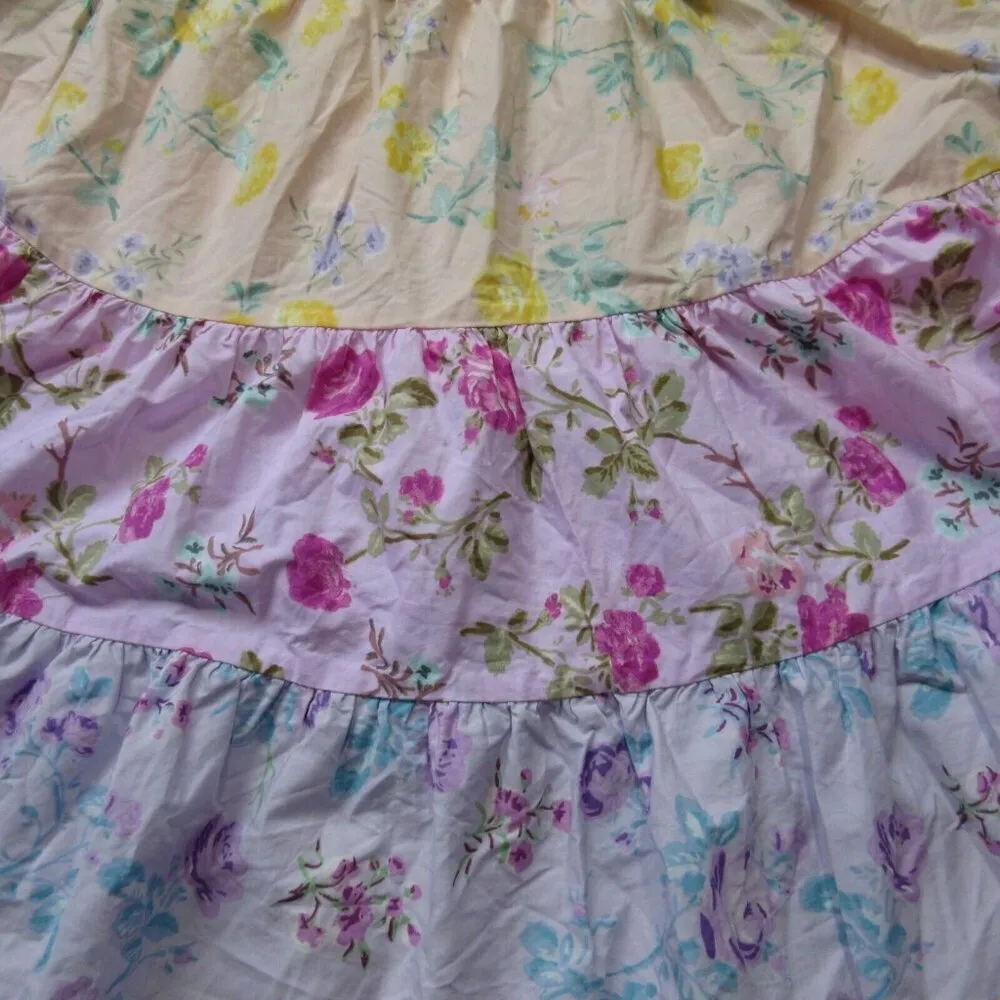 NWT LoveShackFancy x Target Jeanne in Mixed Floral Sleeveless Tiered Dress M Size M - Image 3