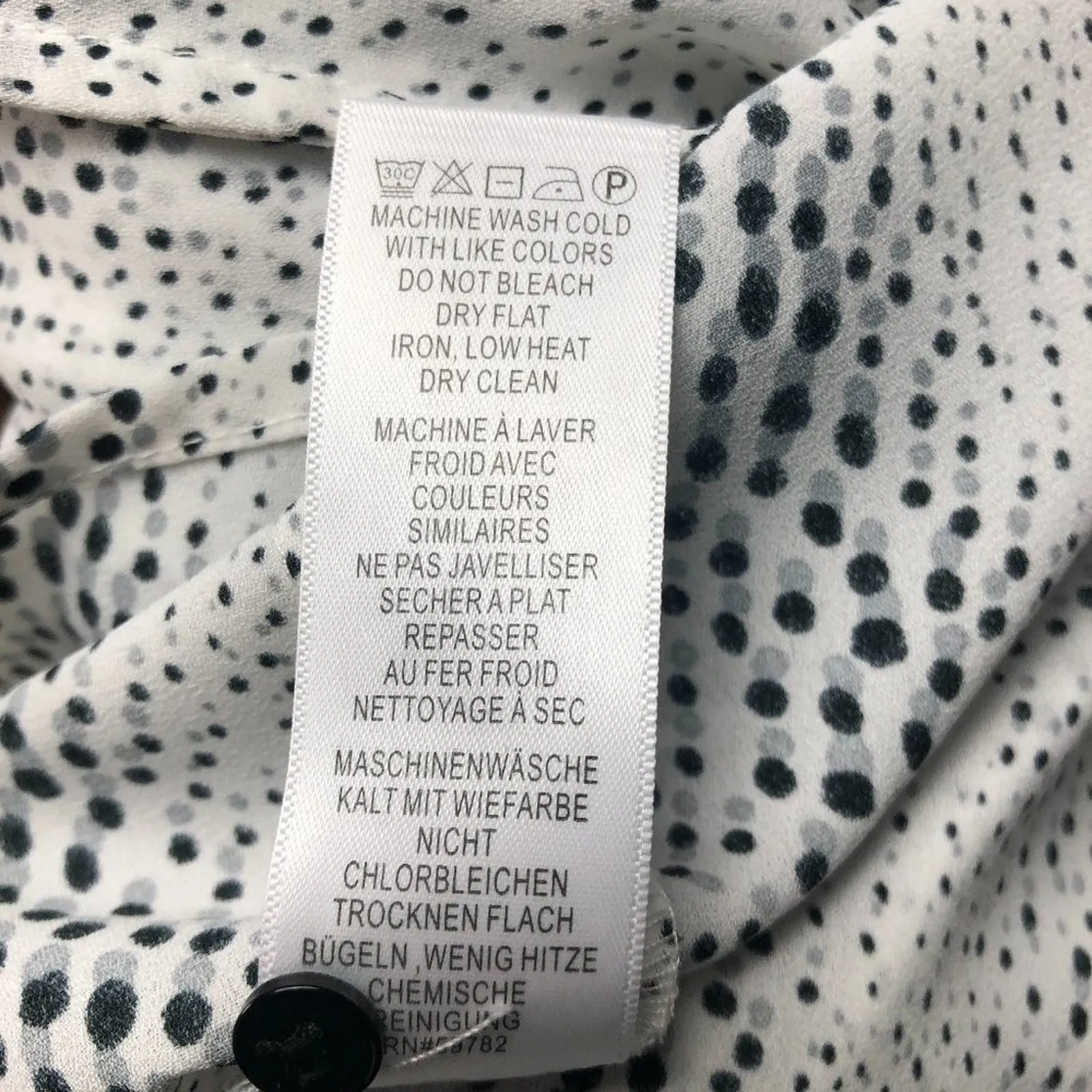 Adrianna Papell Snake Print Top Large Casual Workwear Contemporary Feminine - Image 9