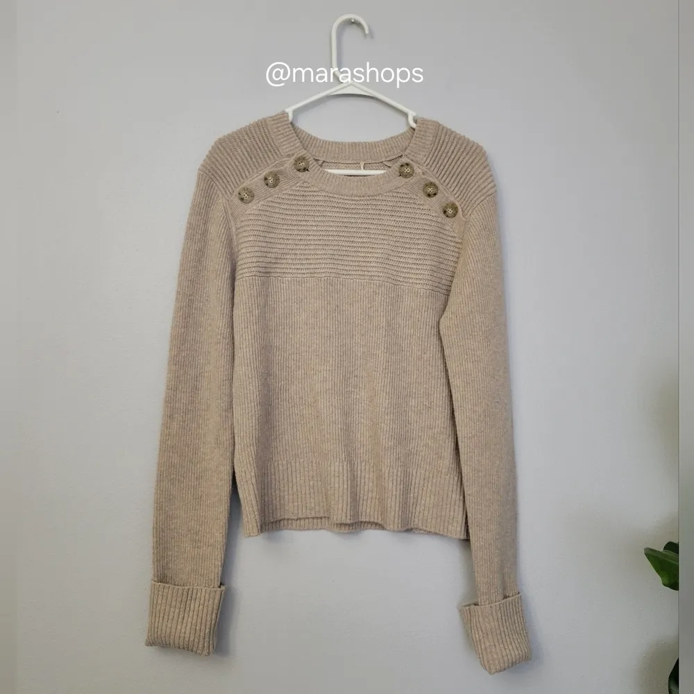 Faherty Mulino Wool & Cashmere Sweater - Image 3