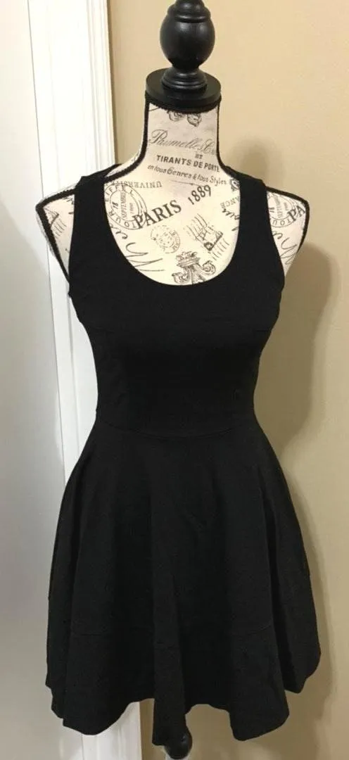 Bar lll Black Fit and Flare Dress Small - Image 2
