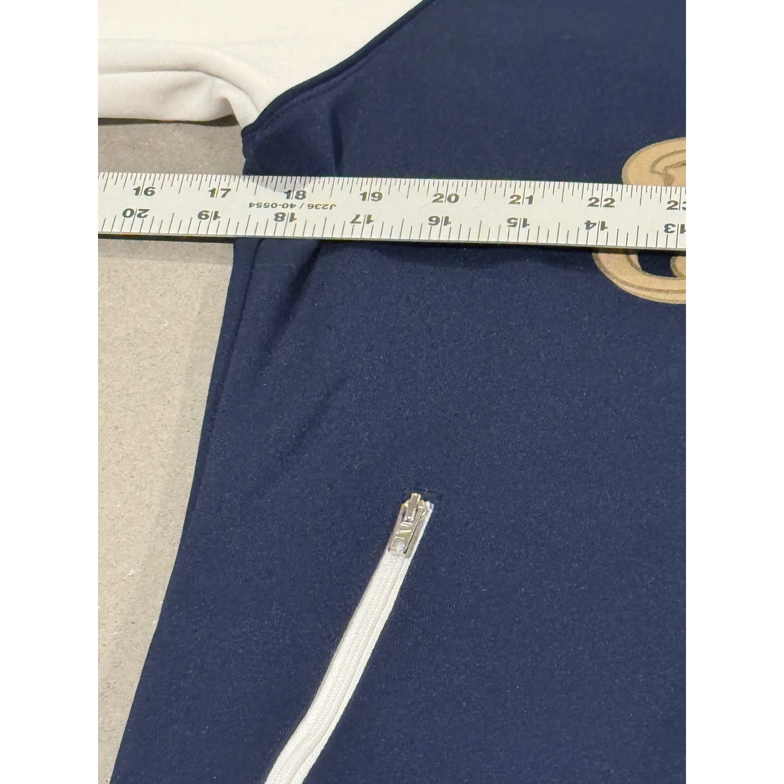 Nike Milwaukee Brewers Track Jacket Navy White Gold Logo Women's Size M - Image 4