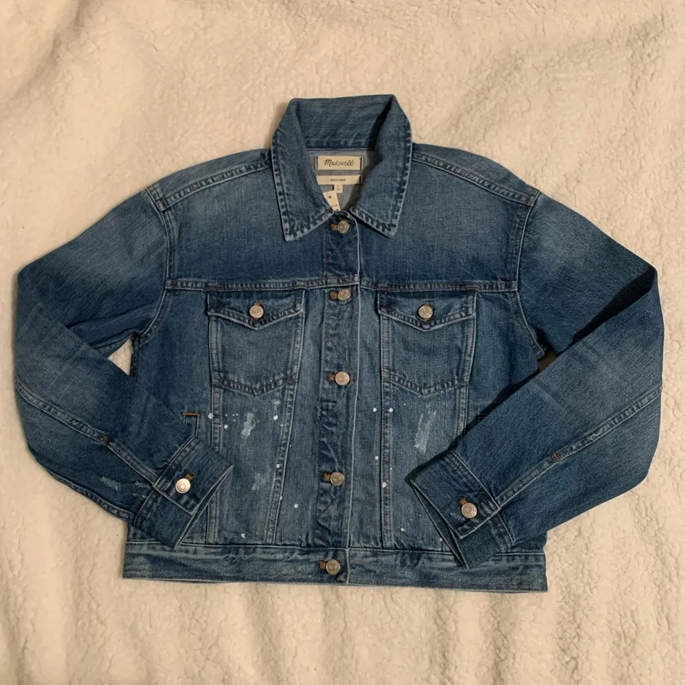 Madewell  Boxy-Crop Jean Jacket - Image 5
