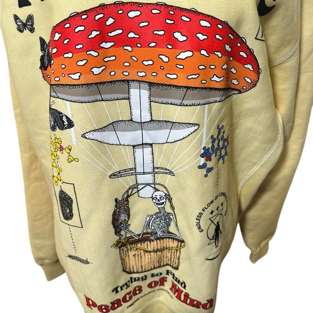 Primitive Skateboarding Crewneck Elevator Washed Crewneck NWT Size L Size L - Image 4