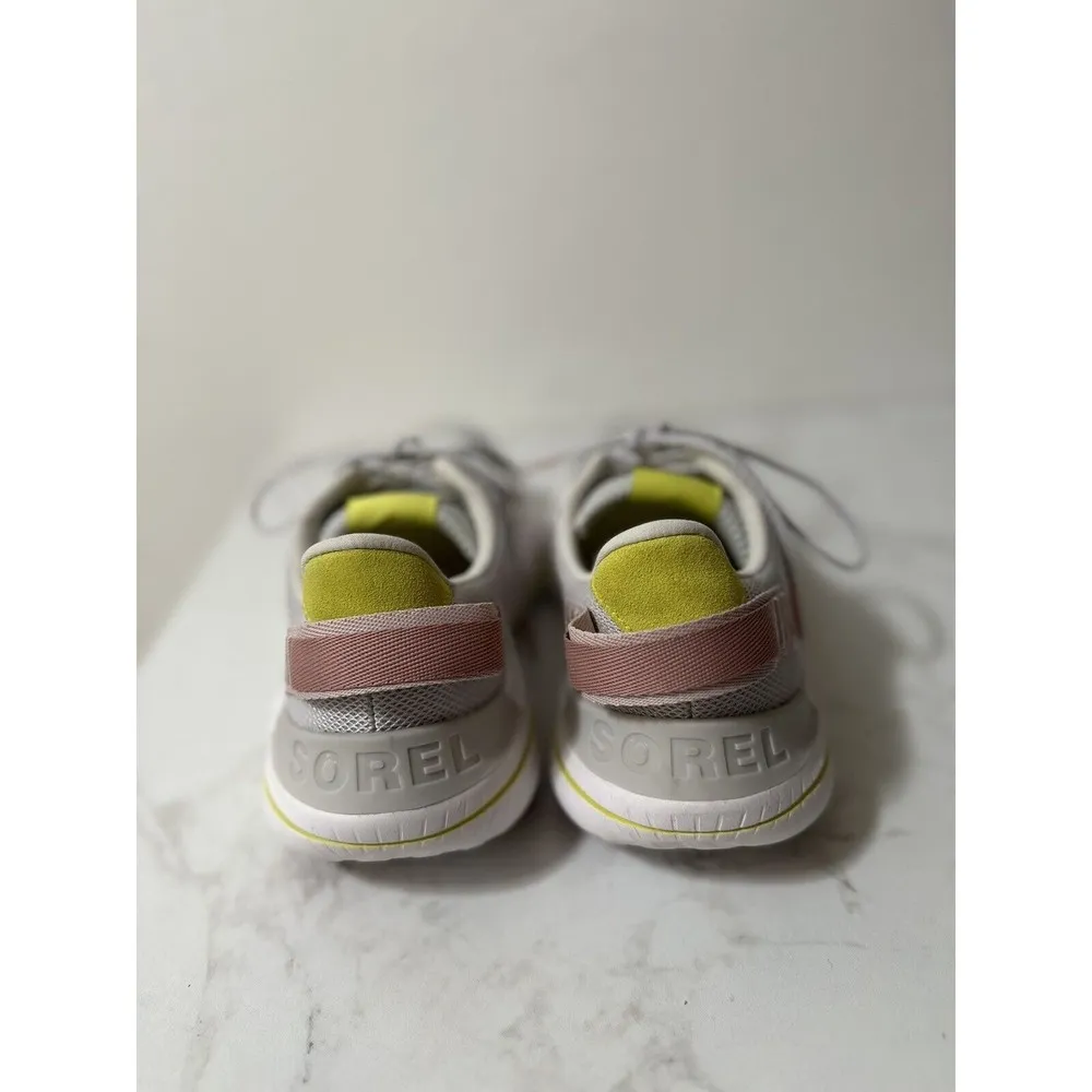 SOREL EXPLORER BLITZ LEISURE MOONSTONE WHITE WOMEN SNEAKER SIZE 9.5 NEW Shoes - Image 4