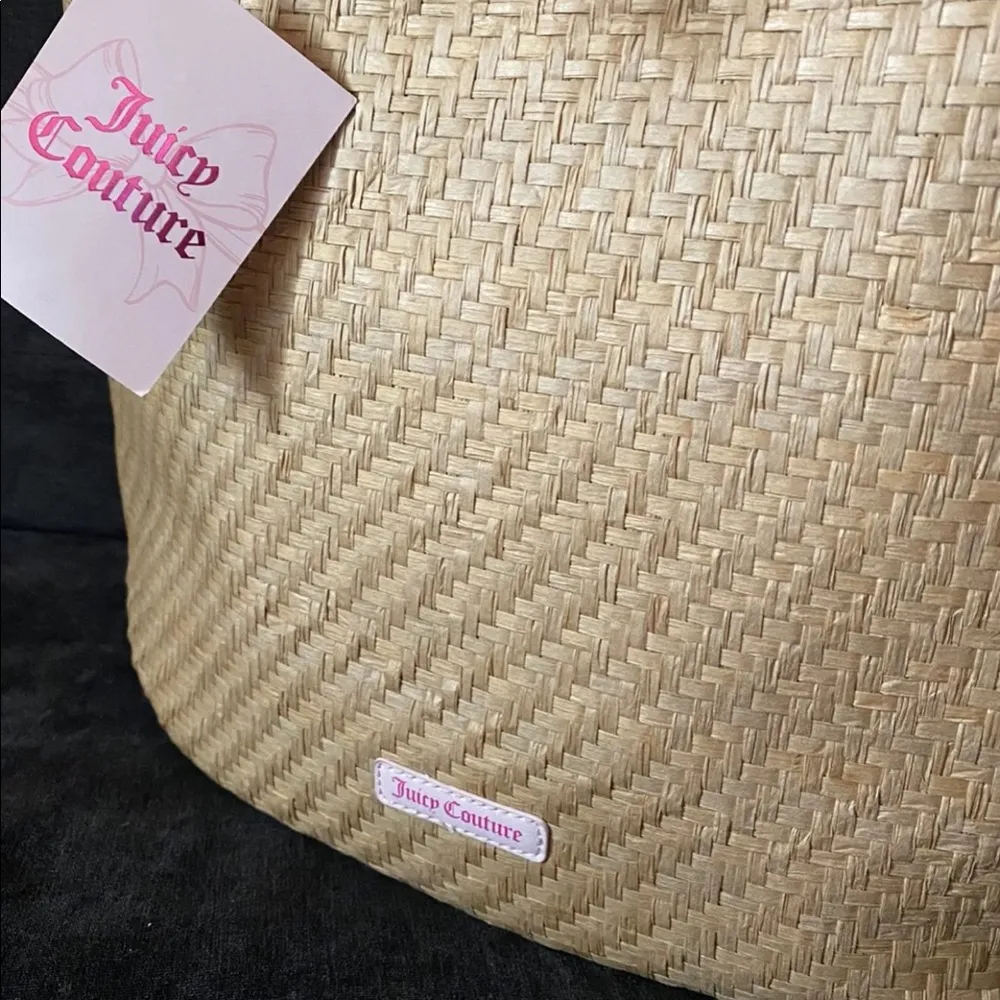 NWT Juicy Couture Bag | Woven Beach Tote - Image 2