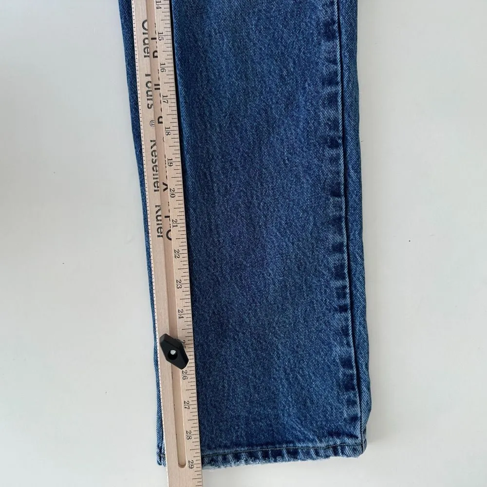 Ksubi Brooklyn Jeans Womens 25x29 Blue Denim High Rise Straight Leg - Image 13