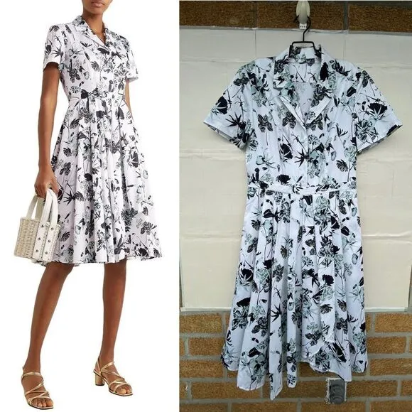 JASON WU COLLECTION Pleated floral - Image 2