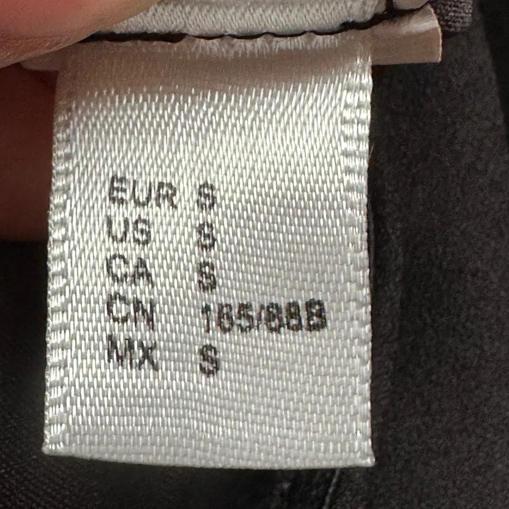 No Tag Elegant Black Off Shoulder Ruffle Strapless Jumpsuit Zipper On Side. Sz S - Image 12