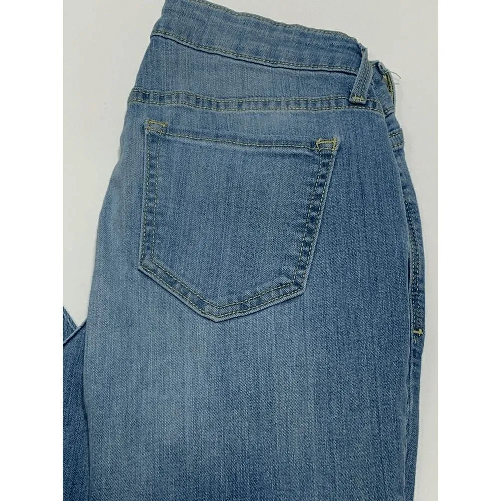 Old Navy Womens Denim Jeans Skinny Rockstar Distressed Blue Medium Wash Size 10R - Image 7