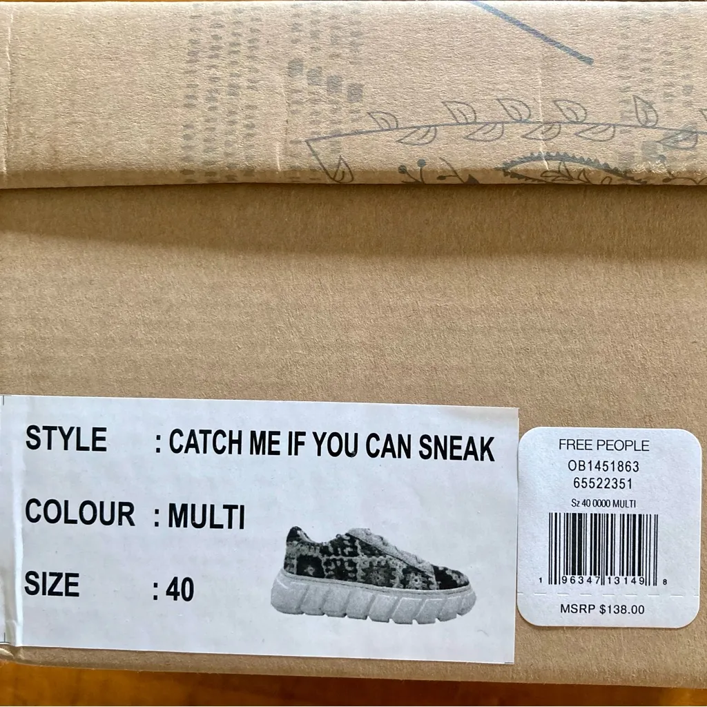 Free People Catch Me If You Can Sneakers Like New - Image 14