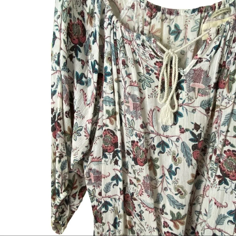 Denim & Supply Ralph Lauren Long Sleeve Boho Blouse Size Medium - Image 3