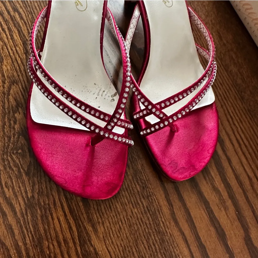 Michaelangelo Red Strappy Women's Sandals - Image 5