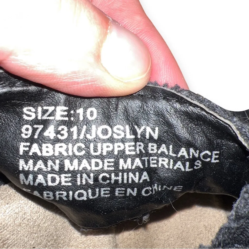 🪩4/$20!! Maurices Women’s Wedges 10 “Joselyn” black/tan slip on sandals 🪩4/$20!! - Image 8