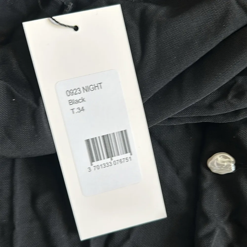 Musier Paris mesh and pearl top Black Size undefined - Image 5