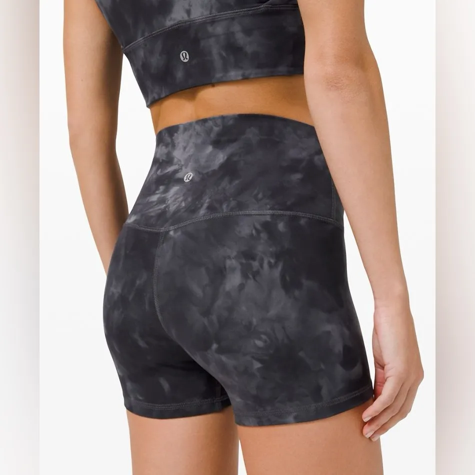 Lululemon Align High-Rise Short 6" - Diamond Dye Pitch Grey Graphite - Size 0 - Image 5